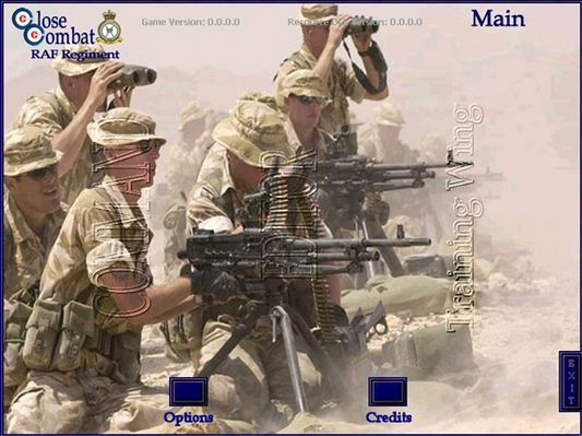 Click to view full size image
 ============== 
CCRAF Regt
This game was developed on the base of CCM for the RAF Regiment in Honington.
Keywords: CSO Simtek CCM CCRAF multiplayer