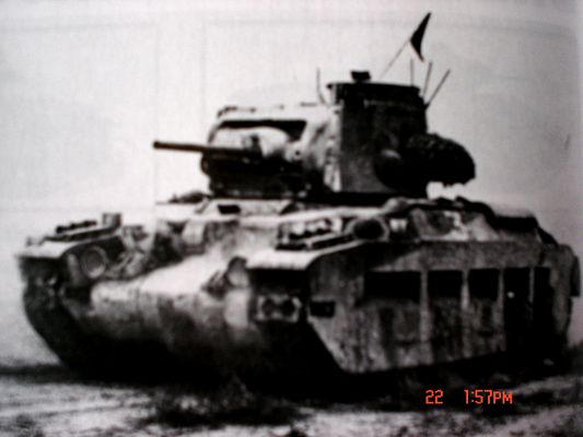 Click to view full size image
 ============== 
Matilda II
British afrika heavy tank
