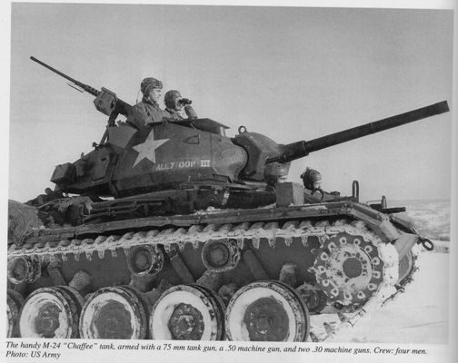 Click to view full size image
 ============== 
M24 Chaffee
This is a great fast light tank in CC4
