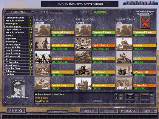 Click to view full size image
 ============== 
British battlegroupscreen
New El Alamein CCV mod
Keywords: Africa Alamein