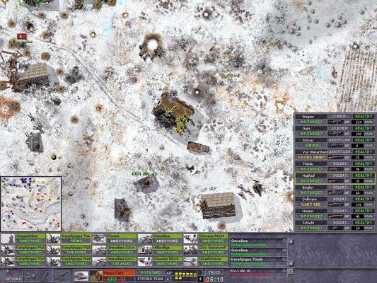 Click to view full size image
 ============== 
Kampfgruppe vs. KV-1
Semivictory for die Kampfgruppe!
