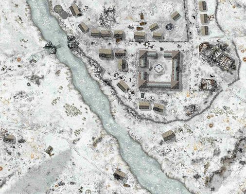 Click to view full size image
 ============== 
Gromoslavski
Gromoslavski is situated on the Mishkova river. that's where the German advance stopped during Wintergewitter operation.
Will be coded in a week time from now.

