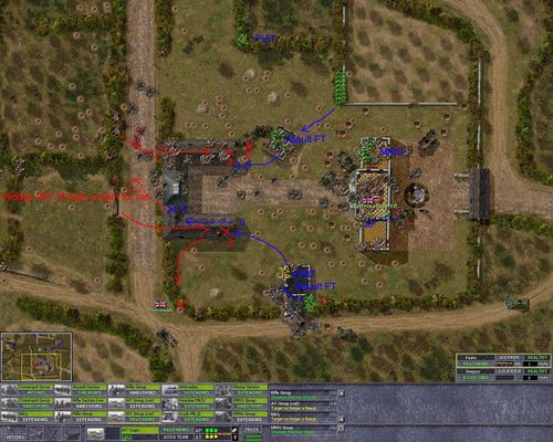 Click to view full size image
 ============== 
TRSM, vs Kostas Bois Battle unfolds...
Go as planed, except that 251/16 that fried my men at the end... Damned... 
