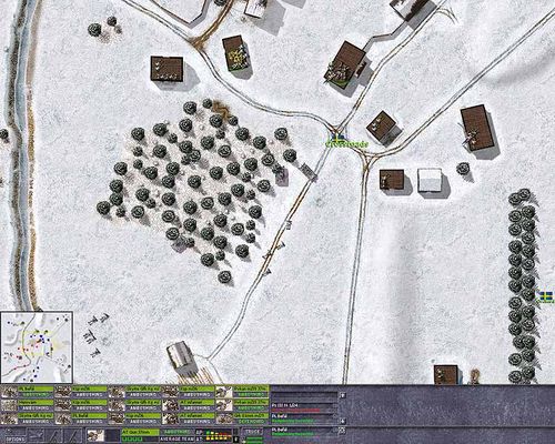 Click to view full size image
 ============== 
Germans tanks assault starts,
Germans tanks assault starts, Sweden defends with the “Gfk” BG, that’s a border guard. Sweden used both Bofors 37mm guns and German Pak 37mm, the border guards use the German 37mm Pak, designated Pvkan m/39. The Swedes have explosives in there AT men team, and Molotov’s, in next image we will how the battle turned out.  
