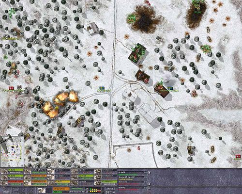 Click to view full size image
 ============== 
Stalky VS Zappi Southern OP. (alfa version)
Zappi plays the Germans, he’s treating the Swedes Border units in a harsh way. Stalkys Air support, brings 2 Stug to a stand still. But it dint help the Swedes, Zapp got the whole map.   

