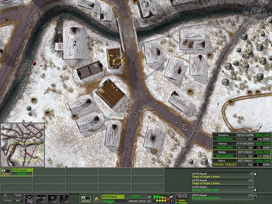 Click to view full size image
 ============== 
Fallout Mod
A Powered Infantry squad defending a town against the red infantry.
Keywords: Fallout