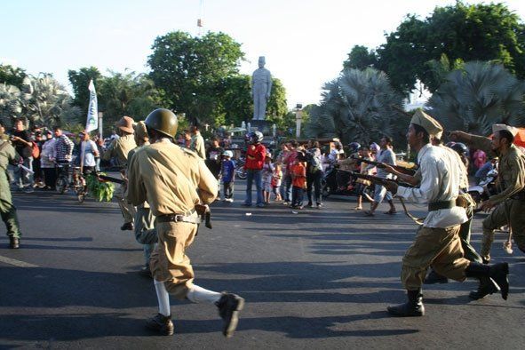 Battle of Surabaya Reenactment - November, 2009

