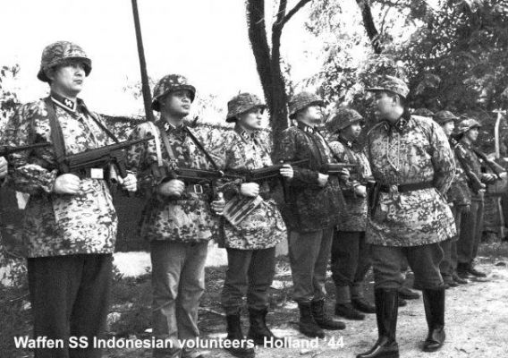 Click to view full size image
 ============== 
Indonesian Waffen-SS reenactors
