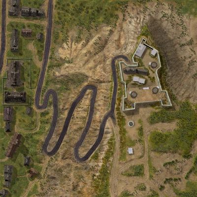Click to view full size image
 ============== 
CC5 Fort du Roule
Keywords: Stwa Modified Map CCMT CC5