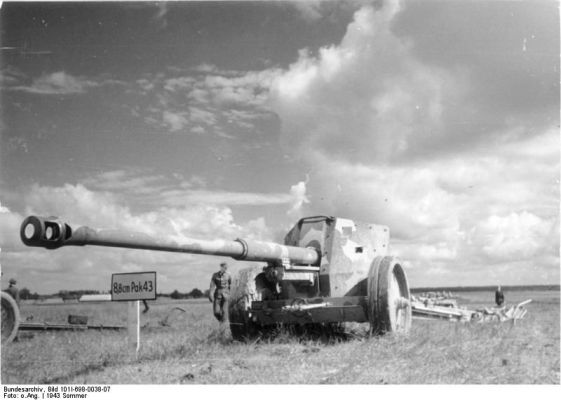 Click to view full size image
 ============== 
The 8.8-cm PaK 43/41 on the Eastern Front, 1943.

Source: German Federal Archive
