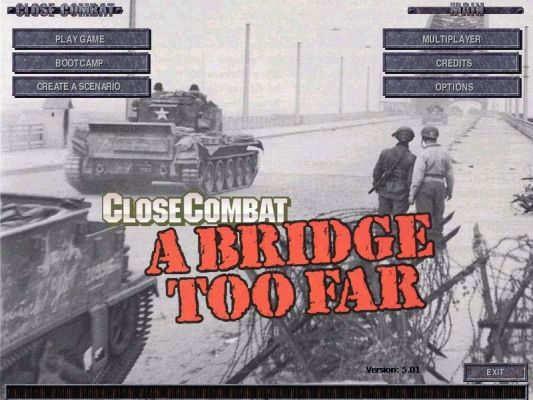 Click to view full size image
 ============== 
A Bridge too Far - Main Screen
