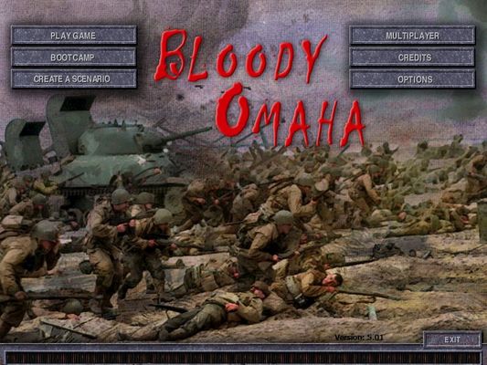 Click to view full size image
 ============== 
Bloody Omaha Main Screen
