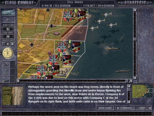 Click to view full size image
 ============== 
Bloody Omaha Strategic Map (West)
