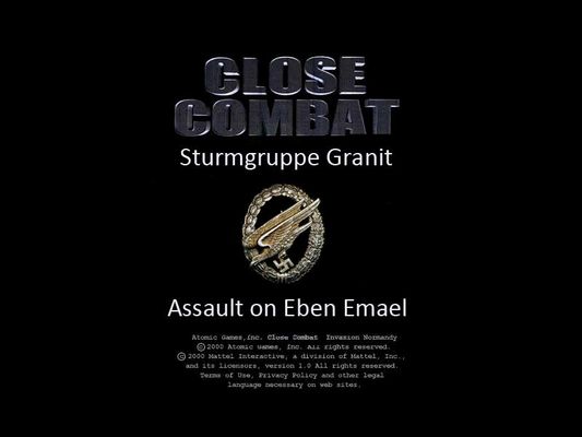 Click to view full size image
 ============== 
Sturmgruppe Granit: Assault on Eben Emael
